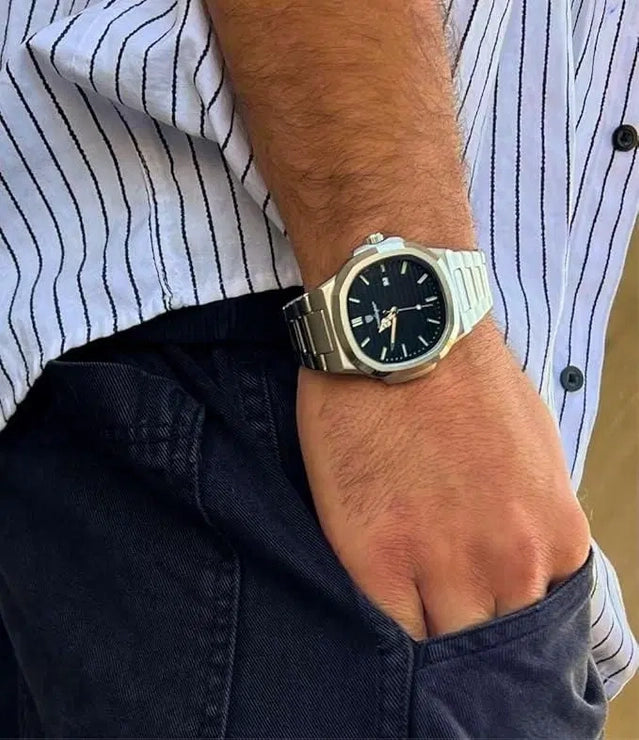 Luxury Stainless Steel Watch